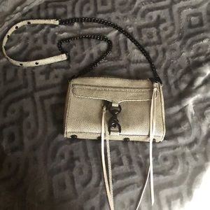 Rebecca Minkoff Textured Gray Crossbody